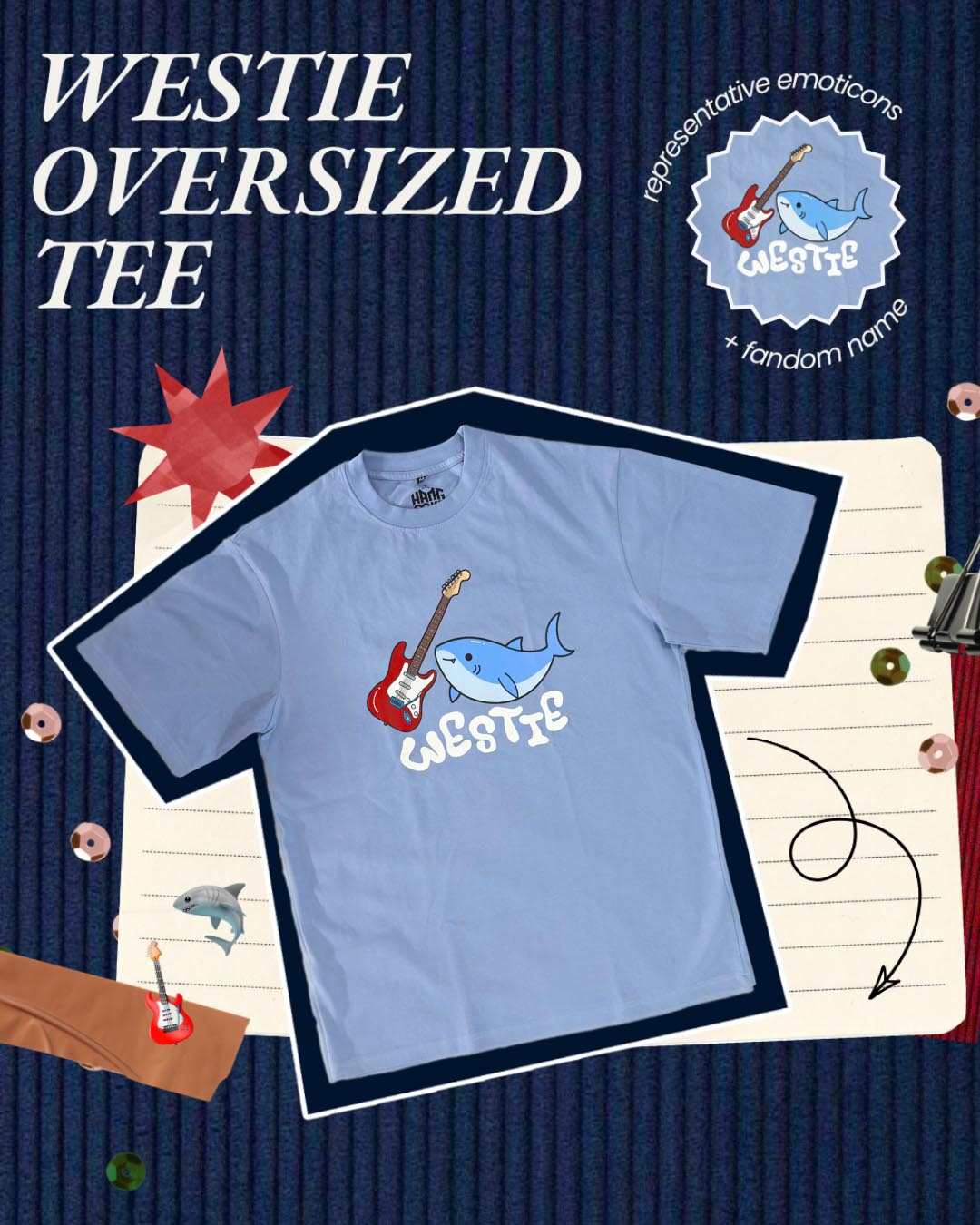 WESTIE Williamest Oversized T-shirt