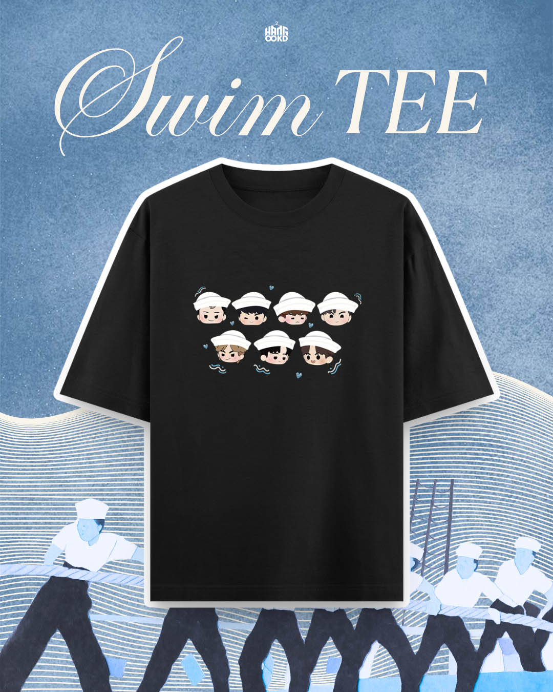 Swim BTS Arirang Oversized T-shirt – Hangookd