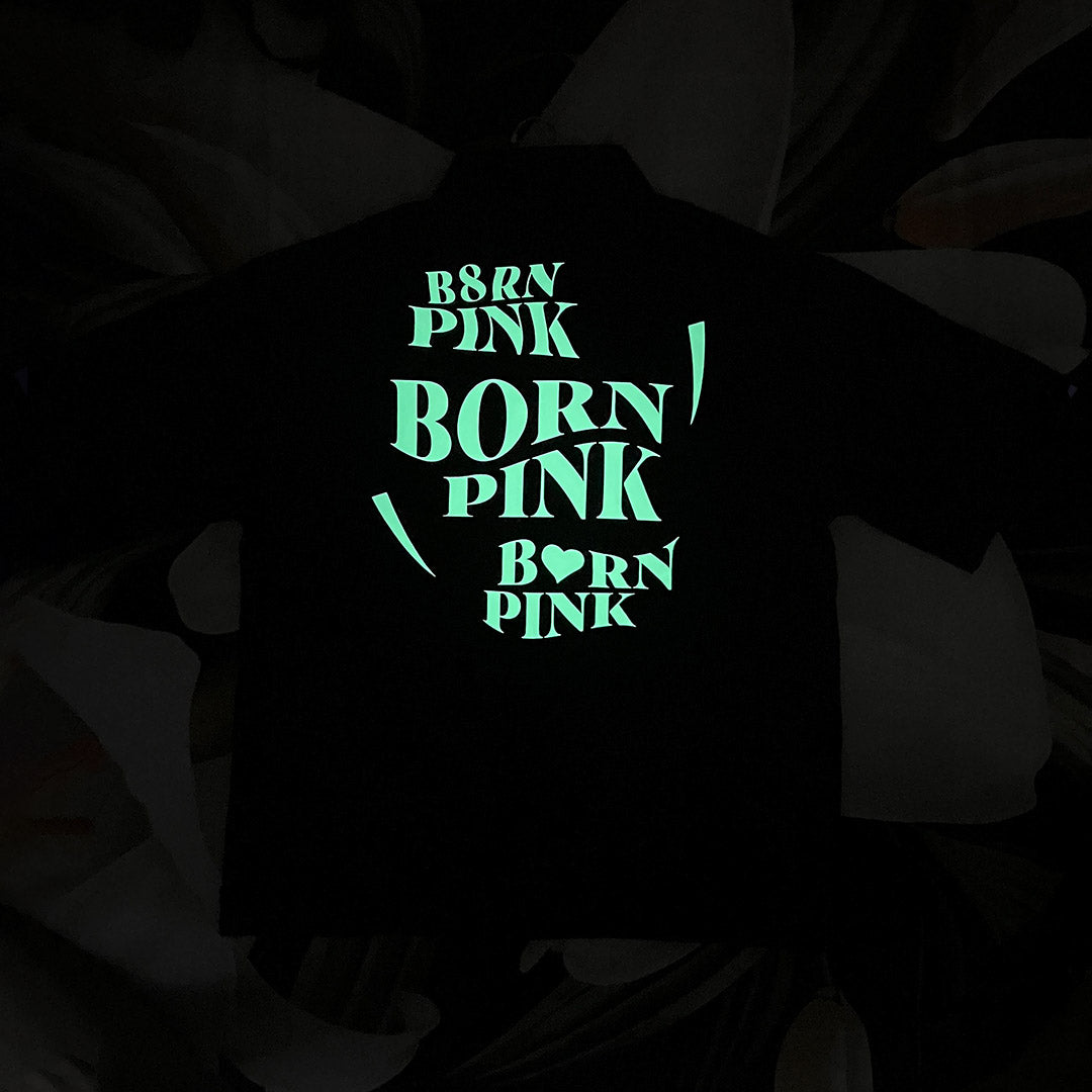 Born Pink (Blackpink) - Oversized Shirt (Glow in the Dark)