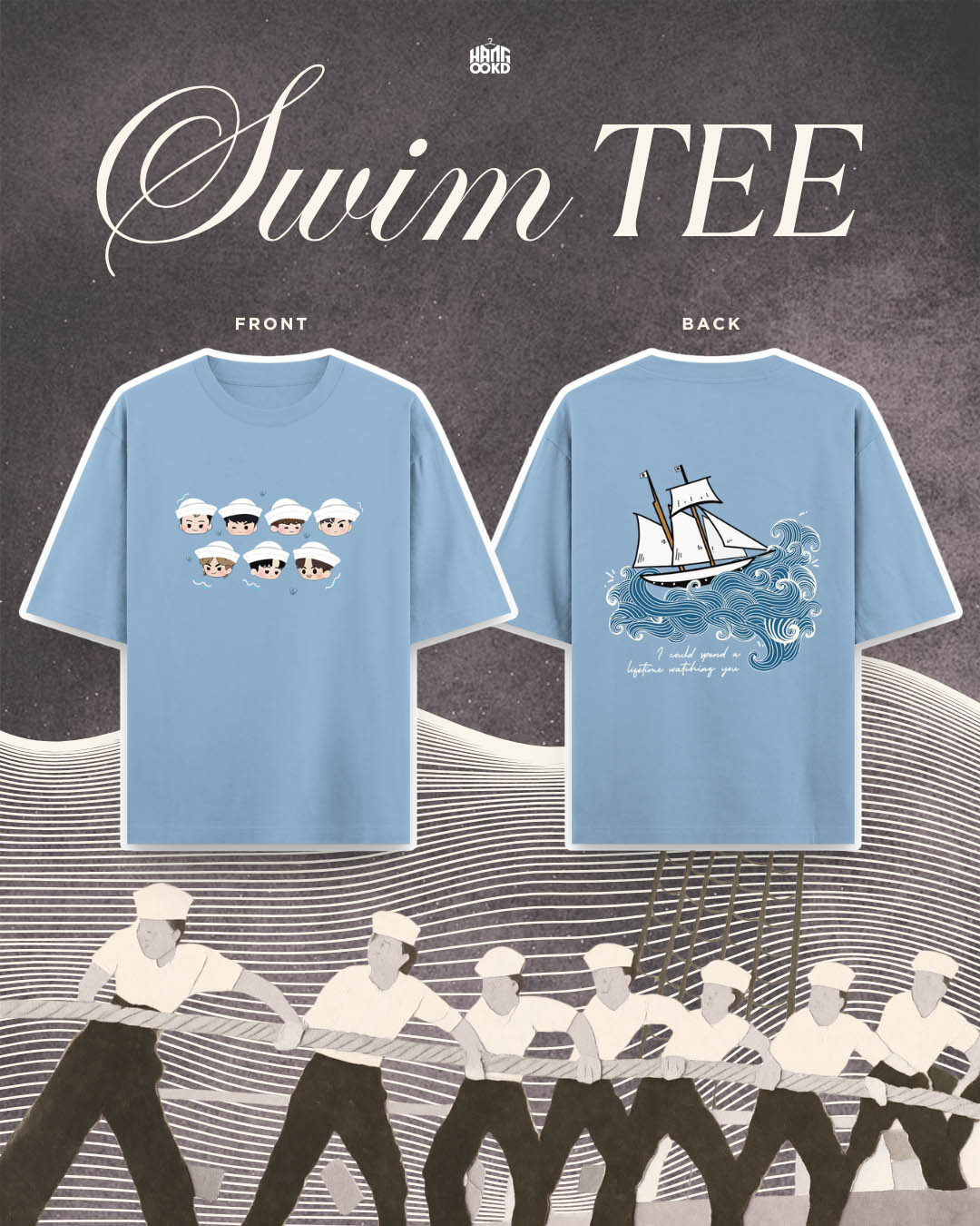 Swim BTS Arirang Oversized T-shirt