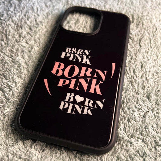 Born Pink (Blackpink) - Glass Phone Case (iPhone)