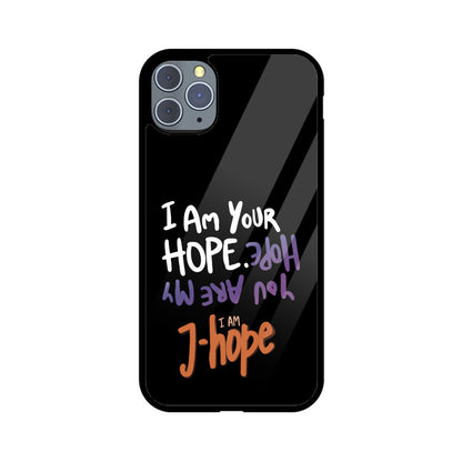 I am j-hope - Glass phone case