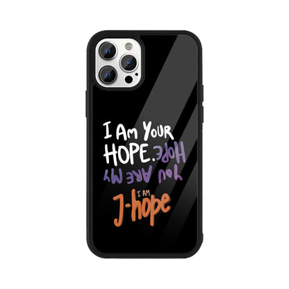 I am j-hope - Glass phone case