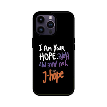 I am j-hope - Glass phone case