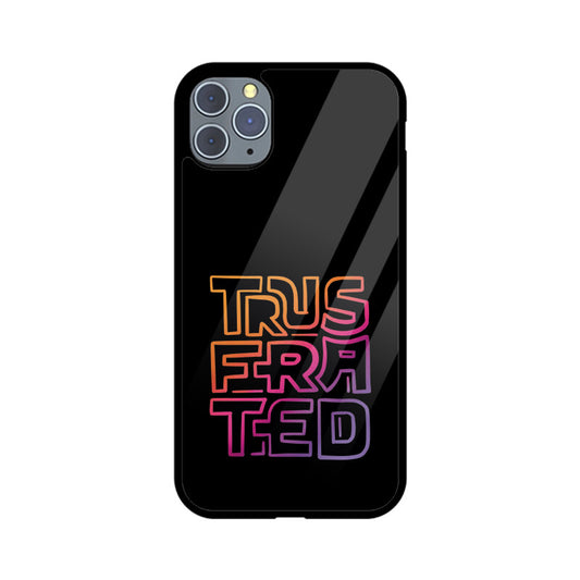 Trusfrated Jungkook (Black) - Glass phone case