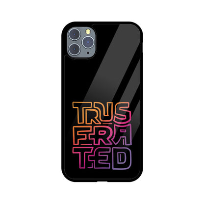 Trusfrated Jungkook (Black) - Glass phone case
