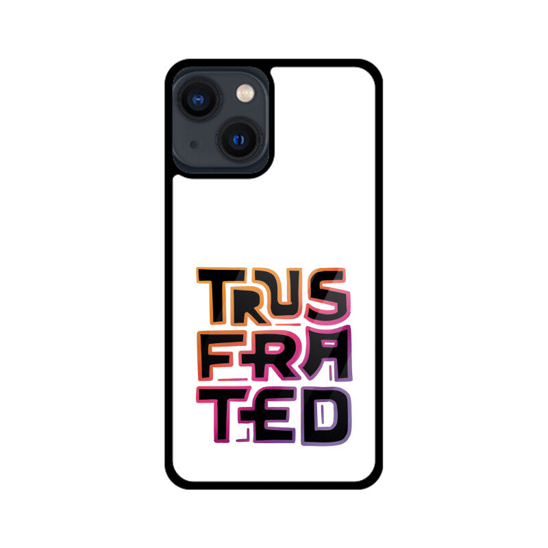 Trusfrated Jungkook (White) - Glass phone case