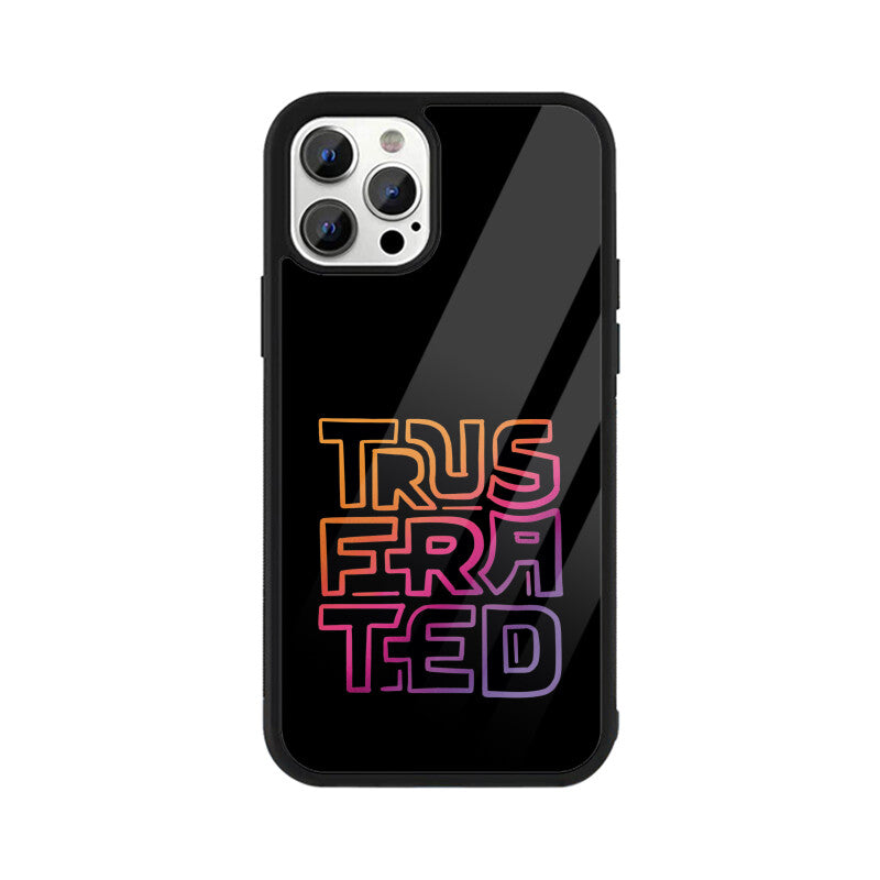 Trusfrated Jungkook (Black) - Glass phone case