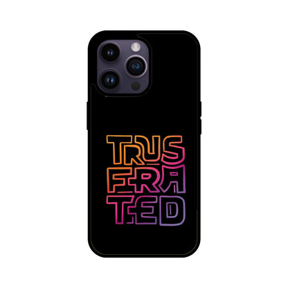 Trusfrated Jungkook (Black) - Glass phone case