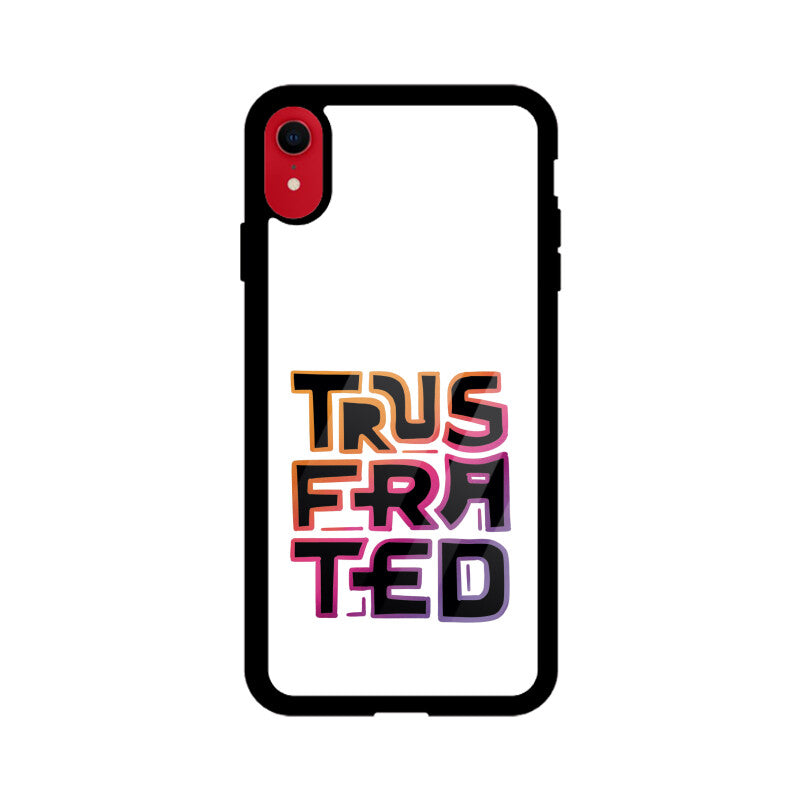 Trusfrated Jungkook (White) - Glass phone case