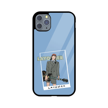 V's Layover - Glass phone case