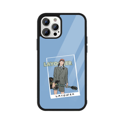 V's Layover - Glass phone case