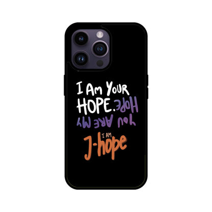 I am j-hope - Glass phone case