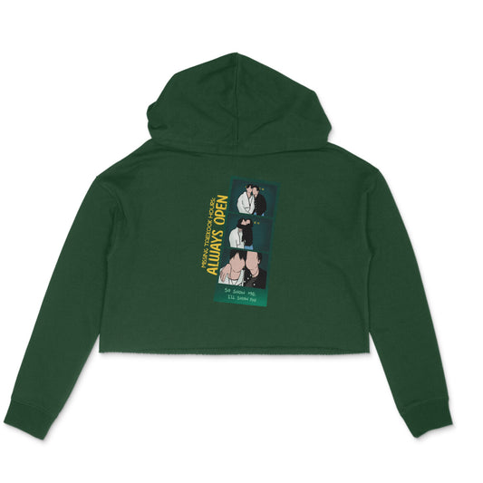 Missing Taekook Hours - Crop Hoodie