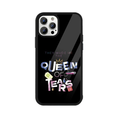 Queen of Tears - Glass Phone Case (black)