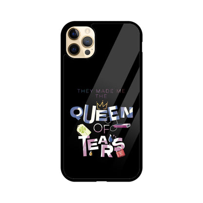Queen of Tears - Glass Phone Case (black)