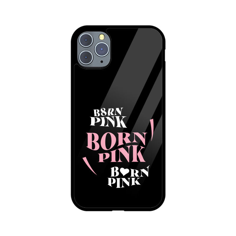 Born Pink (Blackpink) - Glass Phone Case (iPhone)