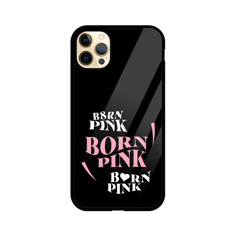 Born Pink (Blackpink) - Glass Phone Case (iPhone)