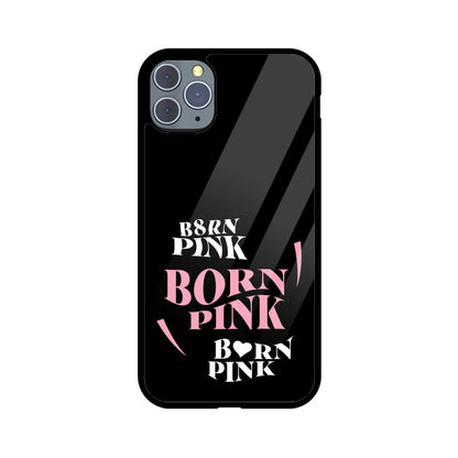 Born Pink (Blackpink) - Glass Phone Case (iPhone)