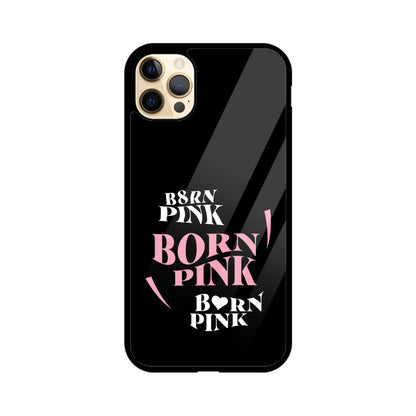 Born Pink (Blackpink) - Glass Phone Case (iPhone)