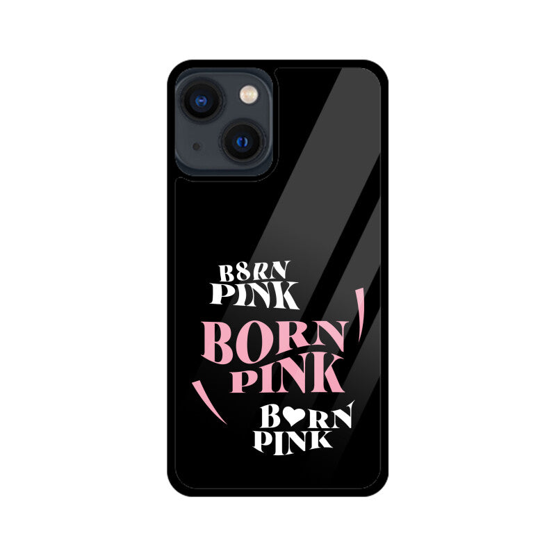 Born Pink (Blackpink) - Glass Phone Case (iPhone)