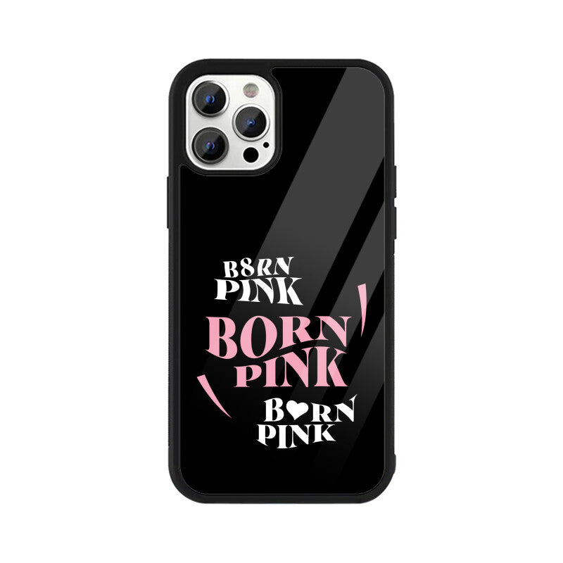 Born Pink (Blackpink) - Glass Phone Case (iPhone)