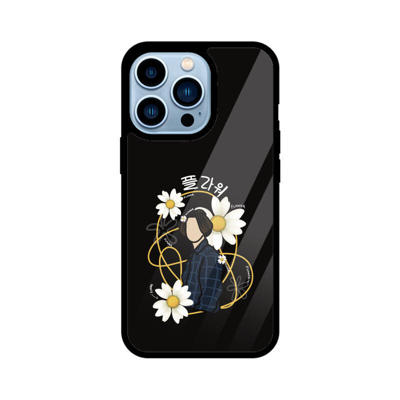 Flower Flower (Jungkook) - iPhone Glass Case