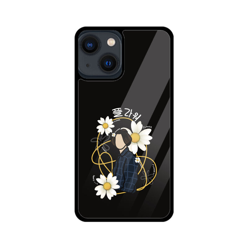 Flower Flower (Jungkook) - iPhone Glass Case