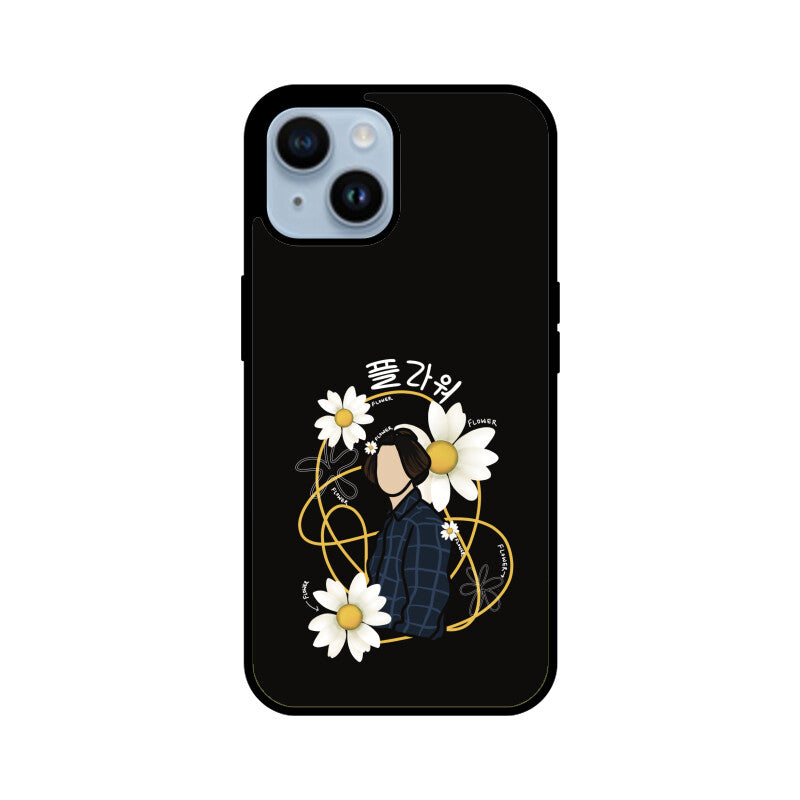 Flower Flower (Jungkook) - iPhone Glass Case