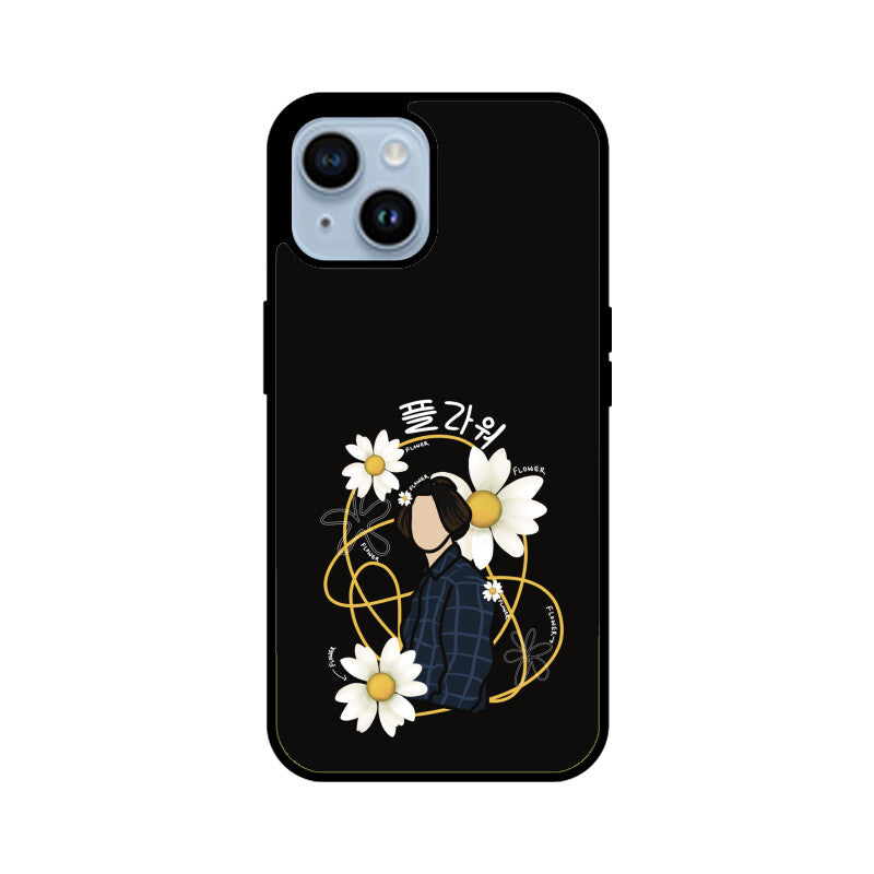 Flower Flower (Jungkook) - iPhone Glass Case