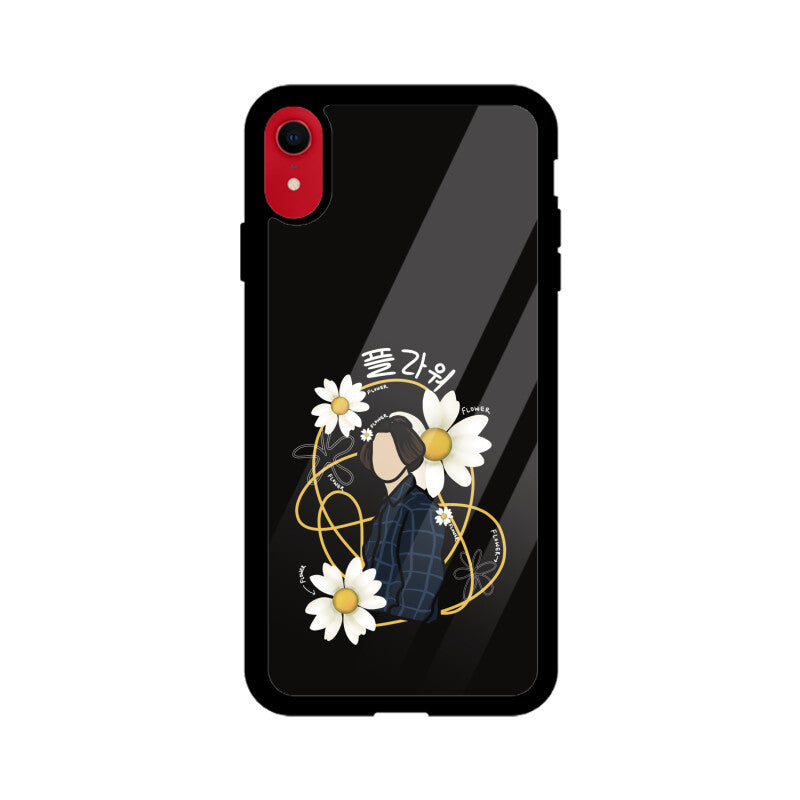 Flower Flower (Jungkook) - iPhone Glass Case