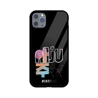 Aaju Nice! (Seventeen) - iPhone Glass Case