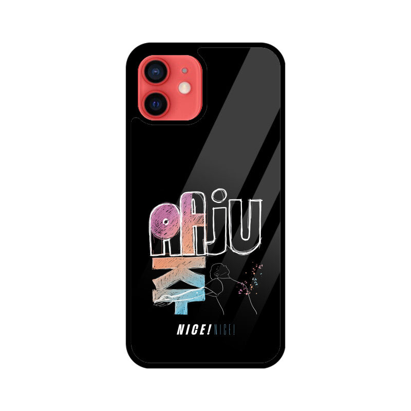 Aaju Nice! (Seventeen) - iPhone Glass Case