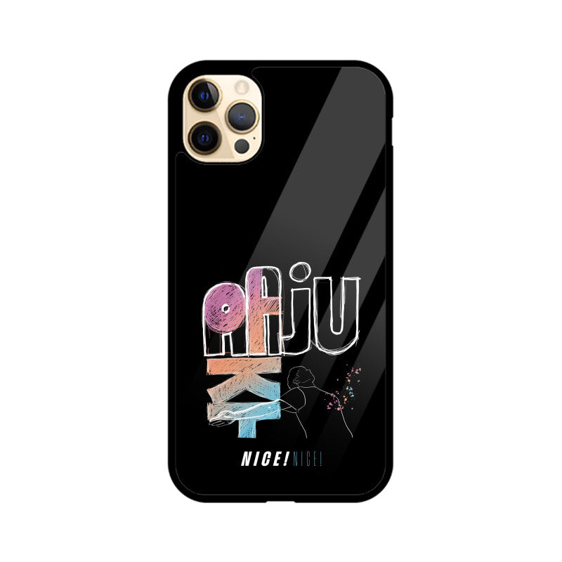 Aaju Nice! (Seventeen) - iPhone Glass Case