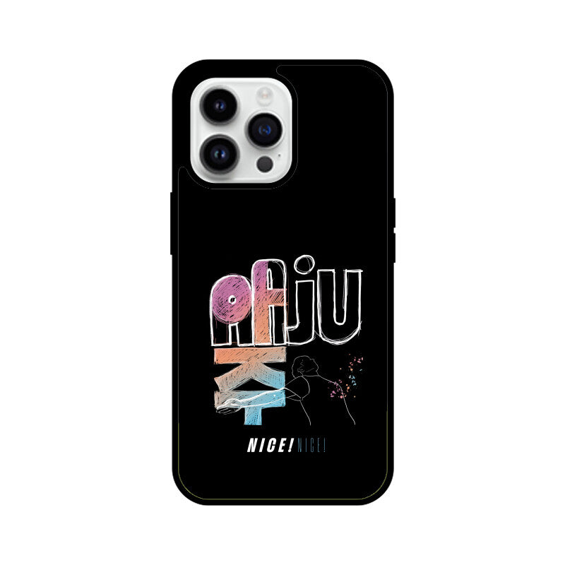 Aaju Nice! (Seventeen) - iPhone Glass Case