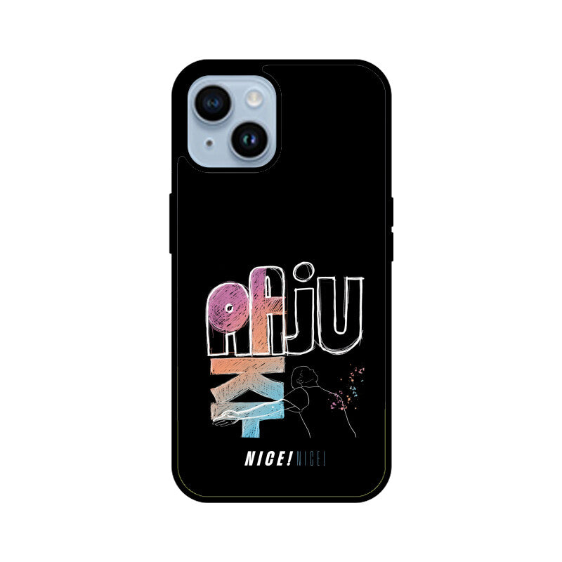 Aaju Nice! (Seventeen) - iPhone Glass Case