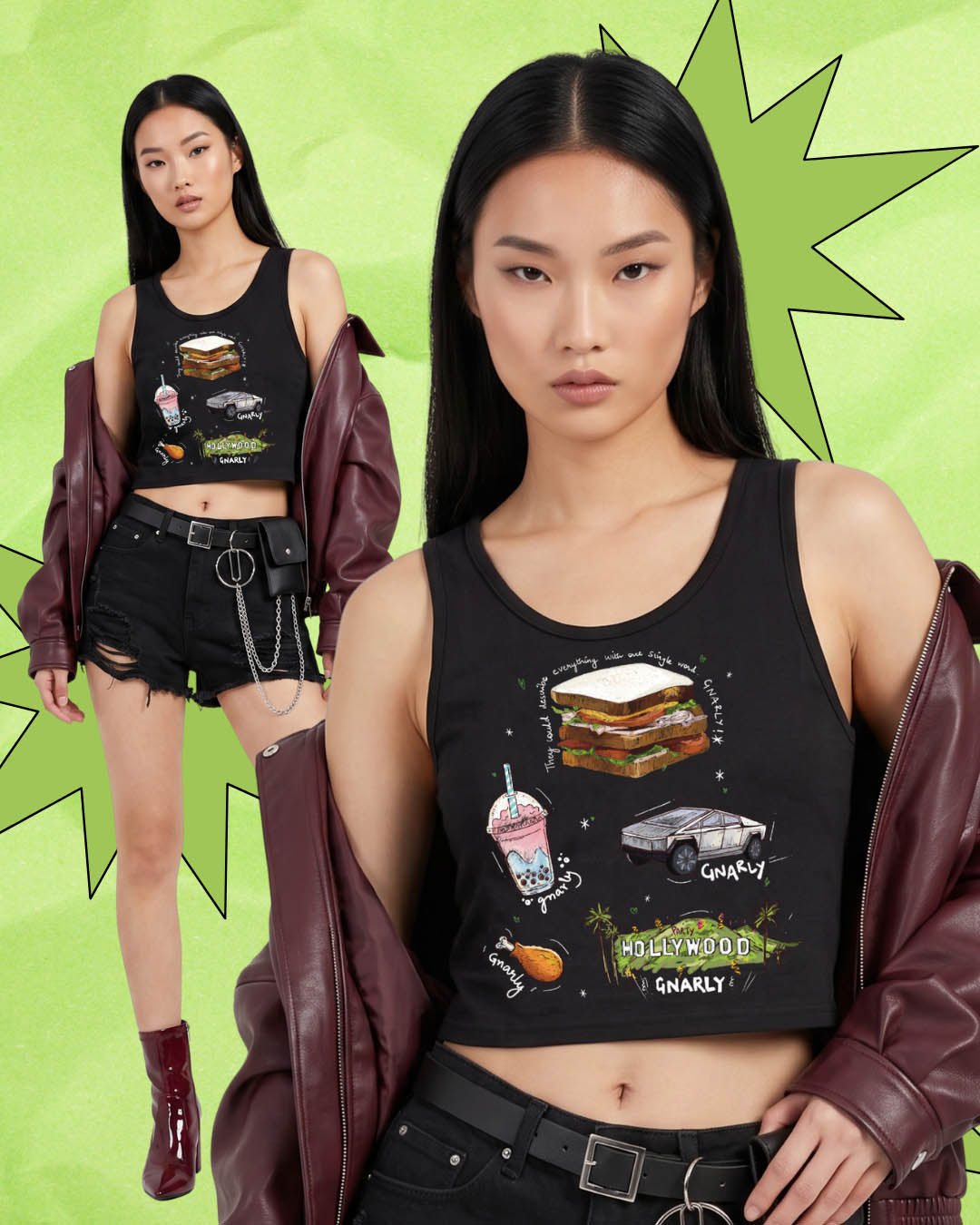 Gnarly KATSEYE Crop Tank