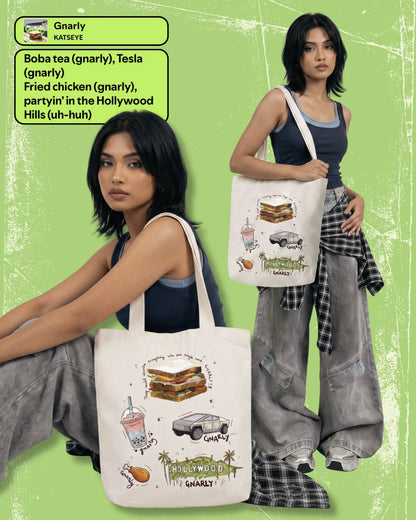 Katseye Gnarly Tote Bag