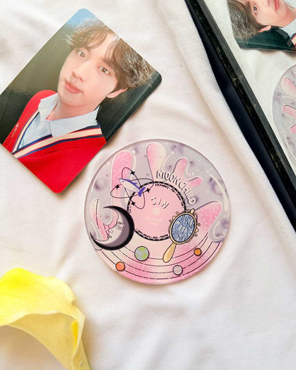 Arirang Vinyl themed Acrylic Coasters - Set of 7 BTS Members