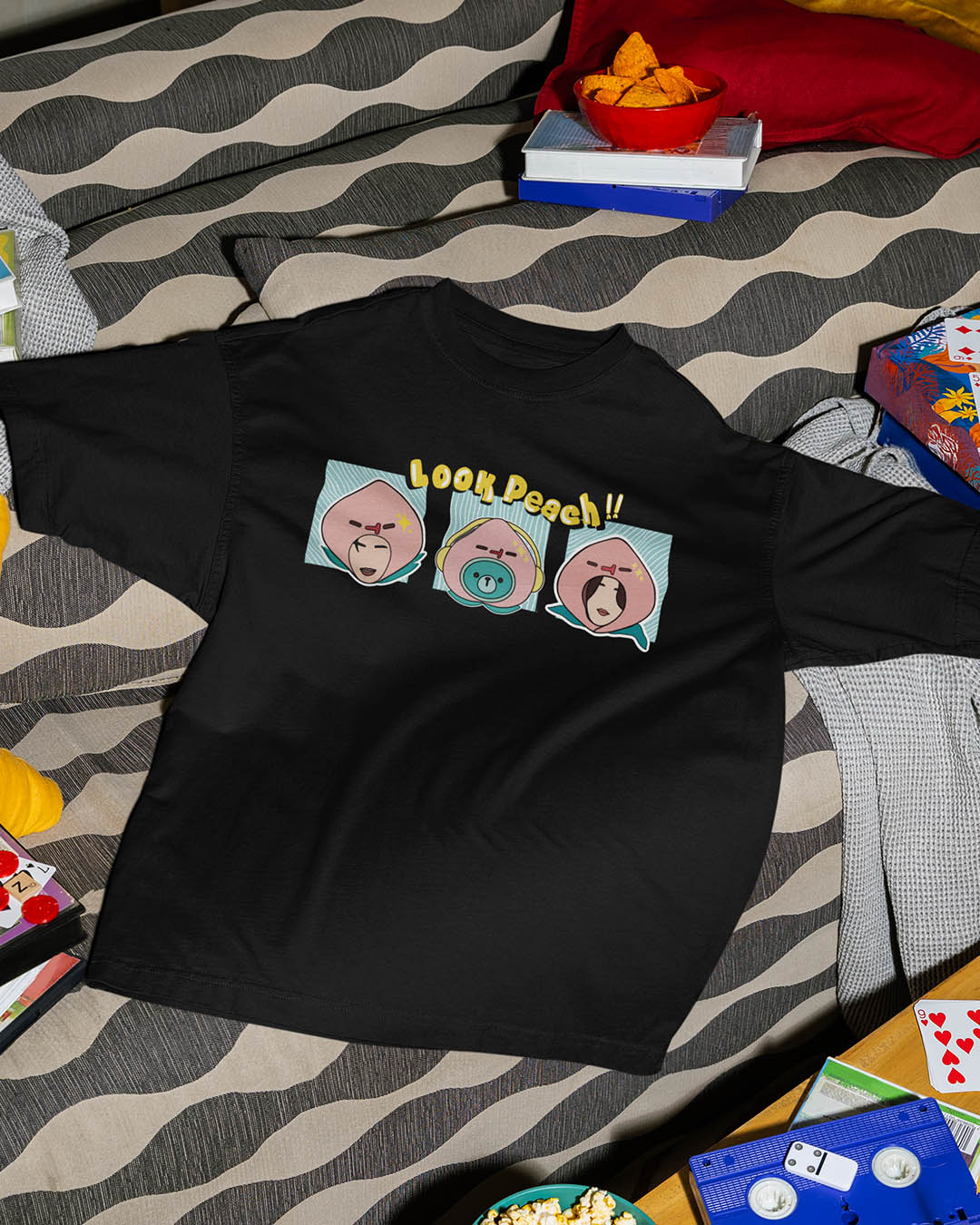Look Peach - Me and Thee Oversized T-shirt
