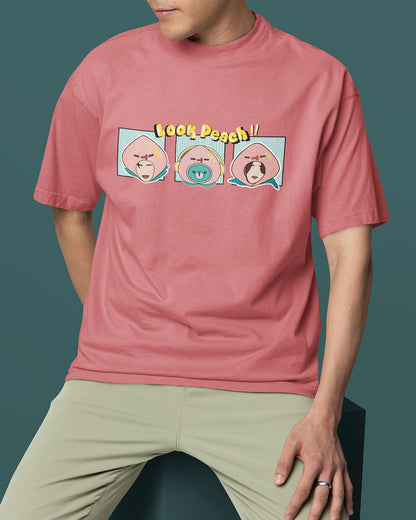 Look Peach - Me and Thee Oversized T-shirt