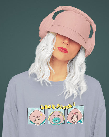 Look Peach - Me and Thee Oversized T-shirt