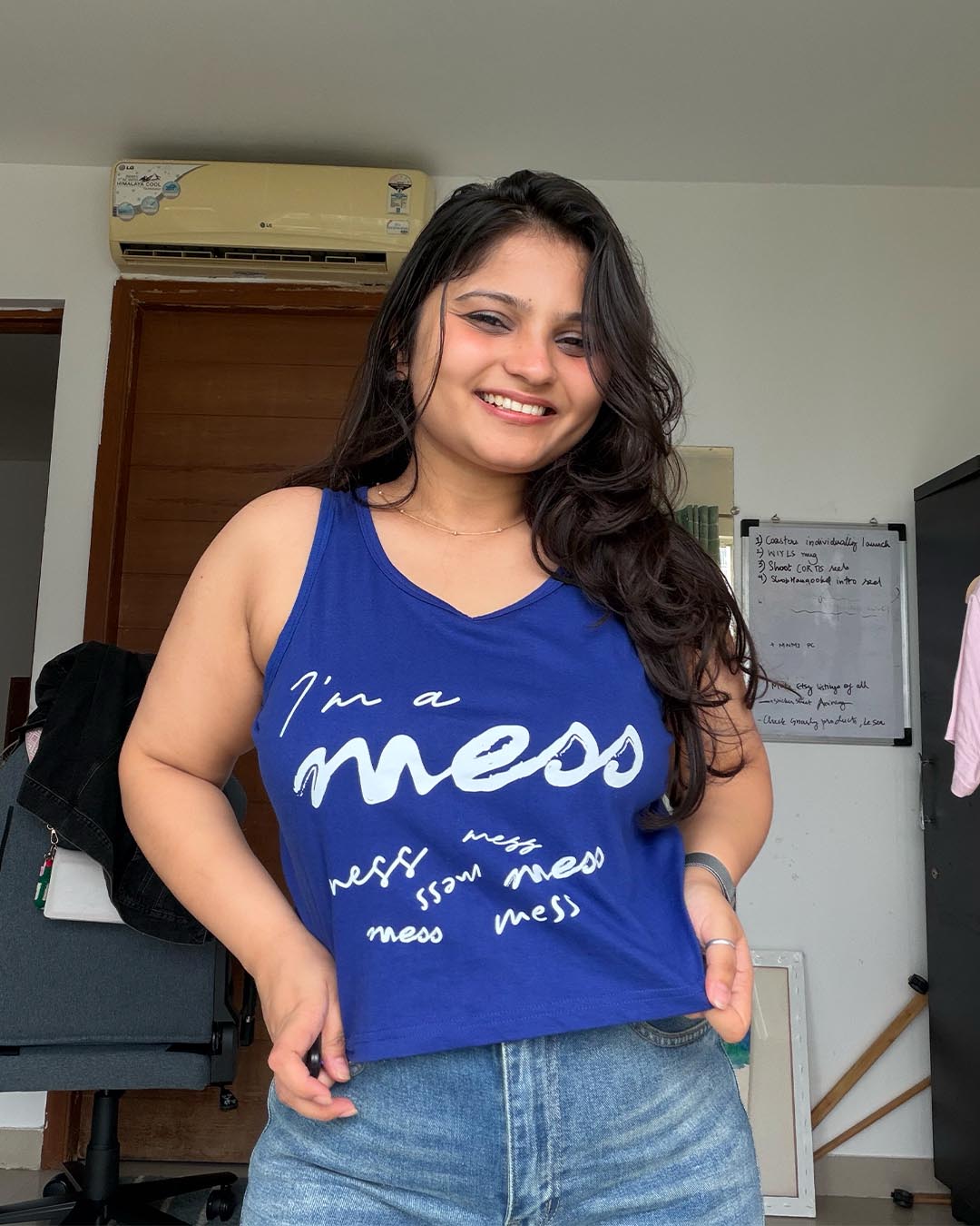 I'm a mess LE SSERAFIM - Crop tank Eve, Psyche & The Bluebeard's wife