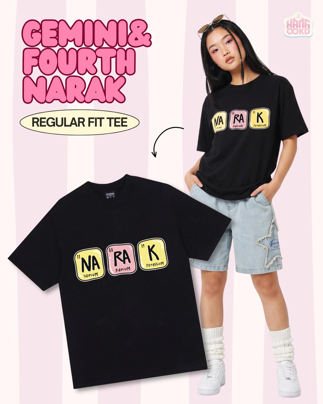 NARAK My School President T-shirt