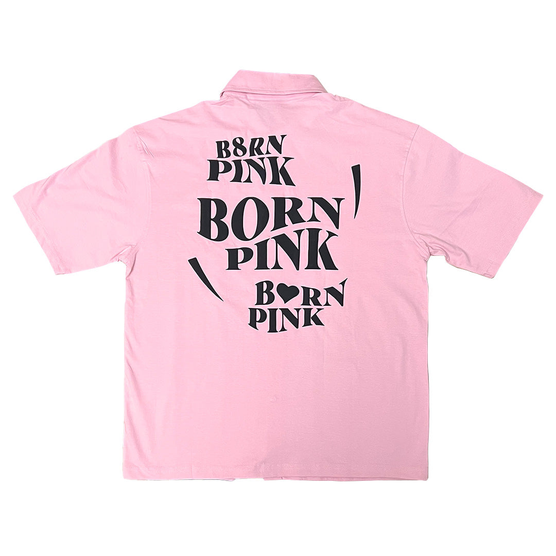 Born Pink (Blackpink) - Oversized Shirt (Puff Print)