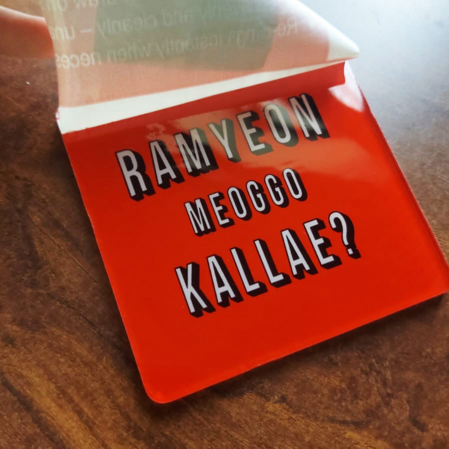 Wanna have Ramyeon? - Acrylic Coaster