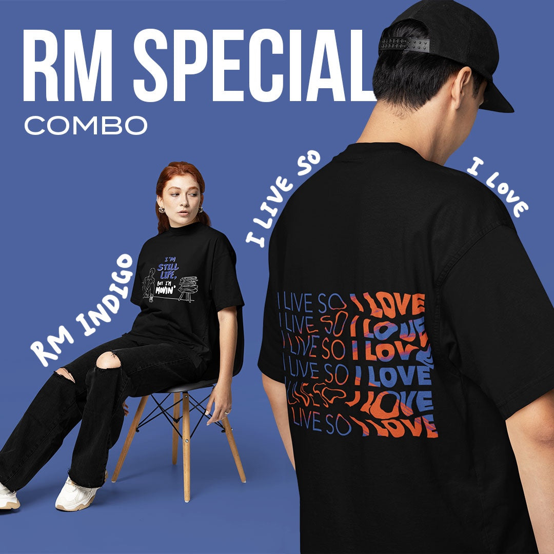 RM Oversized Tees (Pack of 2)