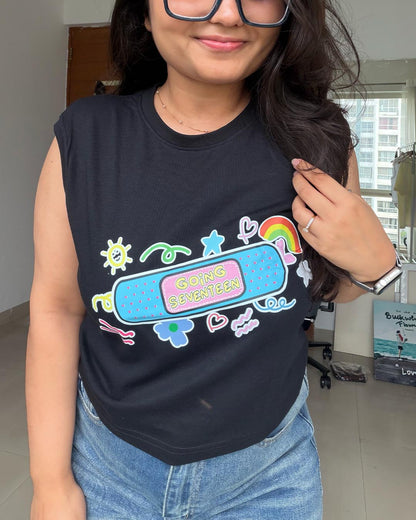 Going Seventeen Crop Tank