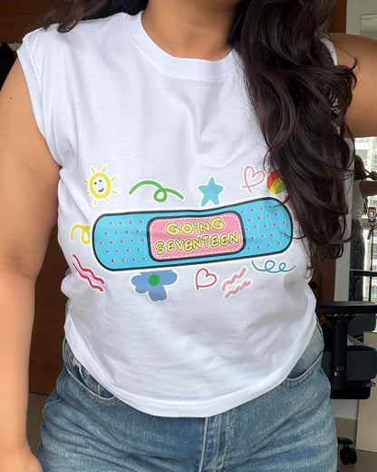Going Seventeen Crop Tank