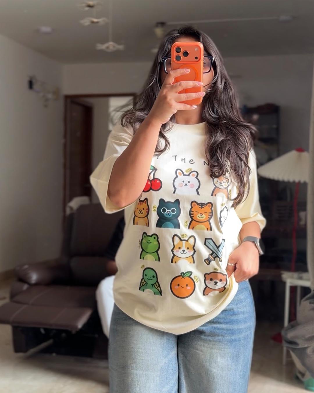Seventeen Cute Carat Club Oversized T-shirt